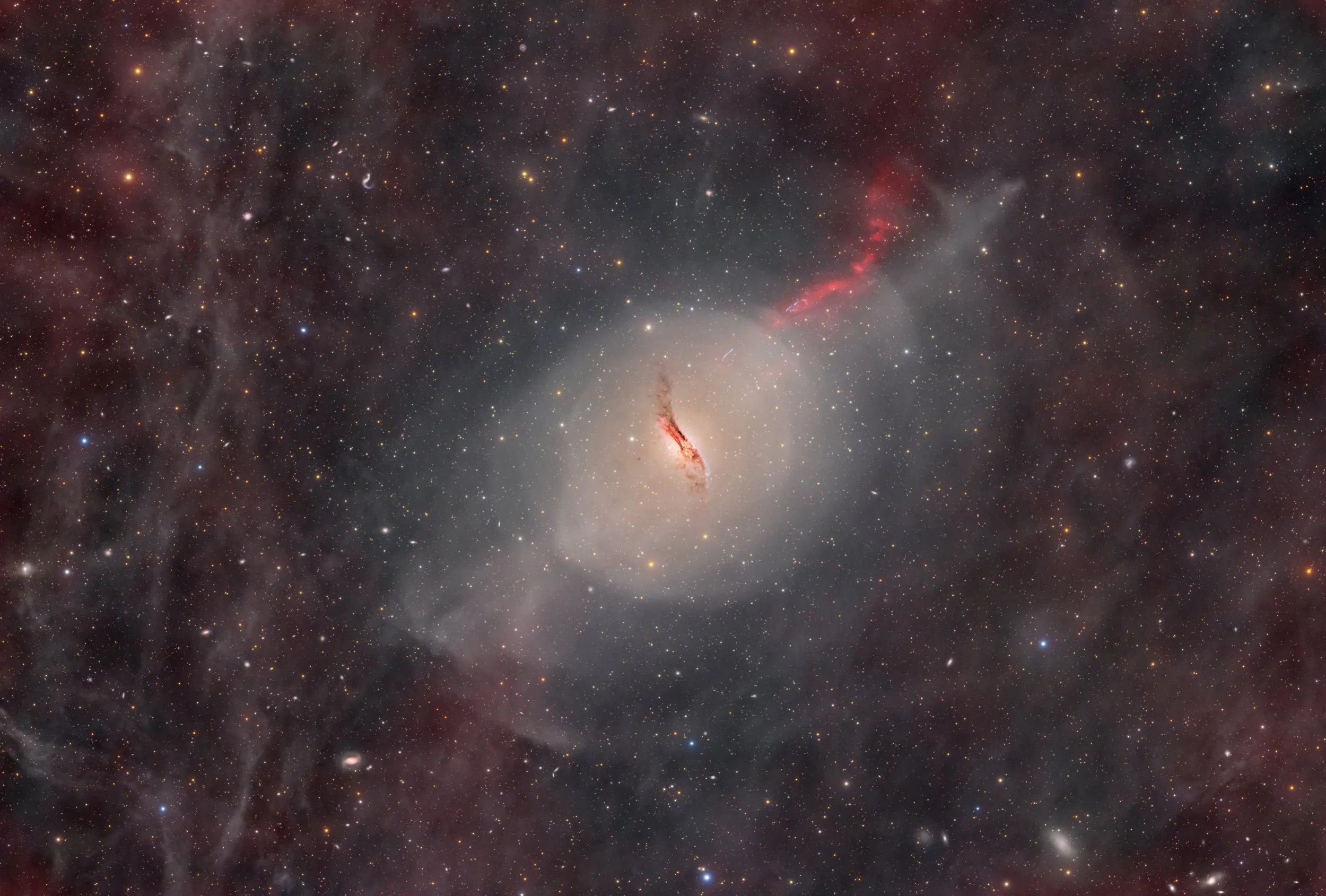 NGC 5128, Centaurus A — AAPOD2.COM